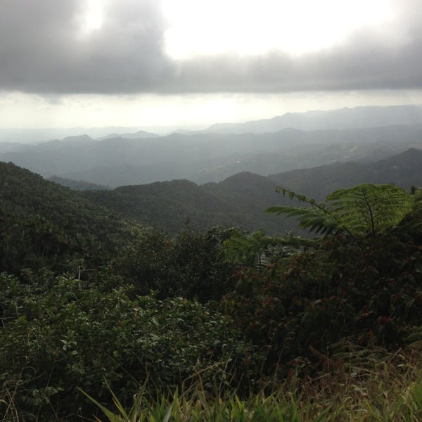 Cerro Punta, Jayuya, Puerto Rico Scenic Lookout