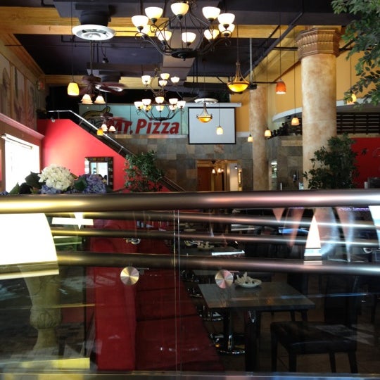 Photo taken at M Pizza by Nancy on 10/25/2012
