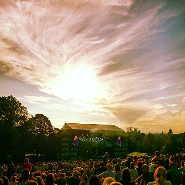 Photo taken at Øyafestivalen by Christian H. on 8/8/2014