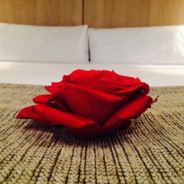 Das Foto wurde bei Hotel Arc La Rambla von Dan am 5/21/2014 aufgenommen