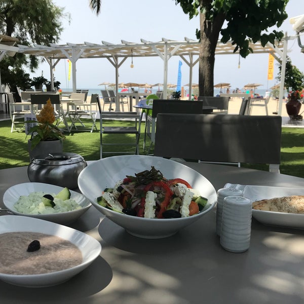 This place is amazing! The service is outstanding, the restaurant is right on the beach with gorgeous views and the food is absolutely divine! I booked a hotel next to this place so I can come daily!