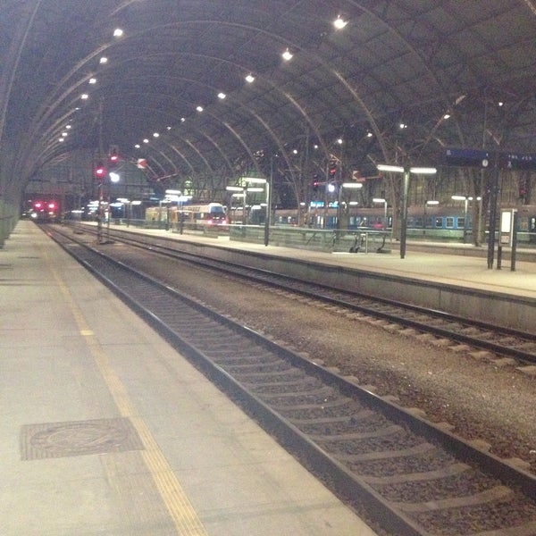 Photo taken at Prague Main Railway Station by Katka on 4/12/2013