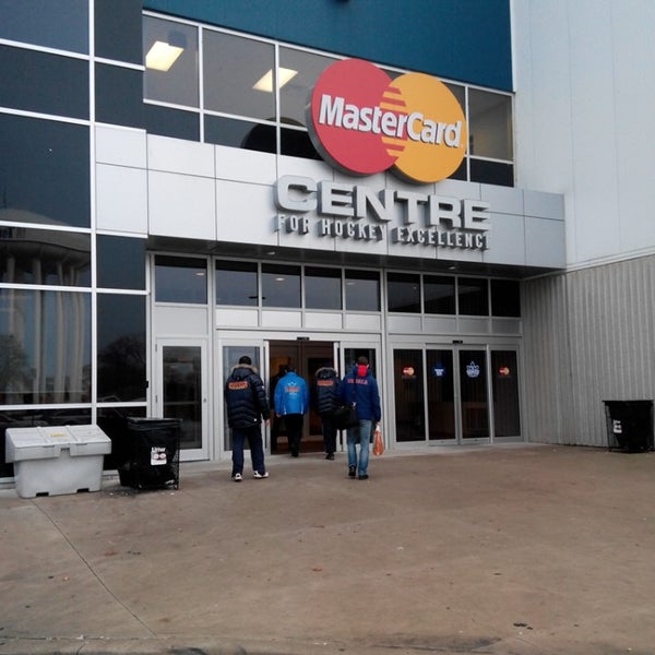 Photo taken at Mastercard Centre For Hockey Excellence by Илья В. on 12/4/2013