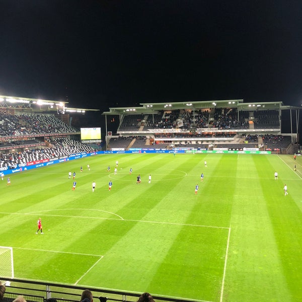 Photo taken at Lerkendal Stadion by Steinar B. on 9/26/2018