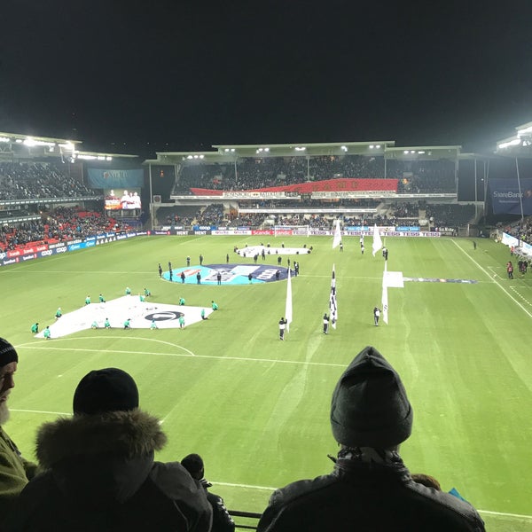 Photo taken at Lerkendal Stadion by Steinar B. on 11/19/2017