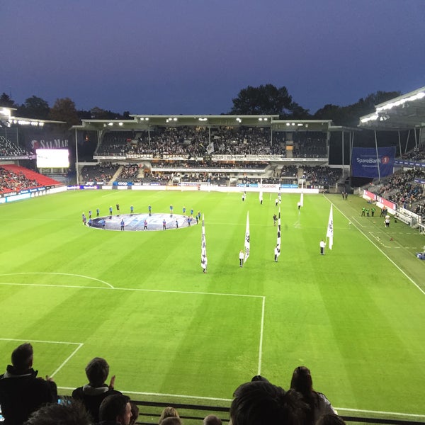 Photo taken at Lerkendal Stadion by Steinar B. on 9/18/2016