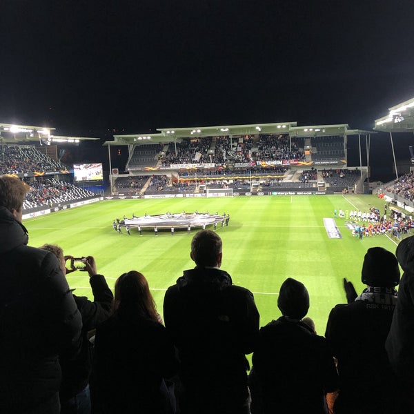 Photo taken at Lerkendal Stadion by Steinar B. on 10/3/2019