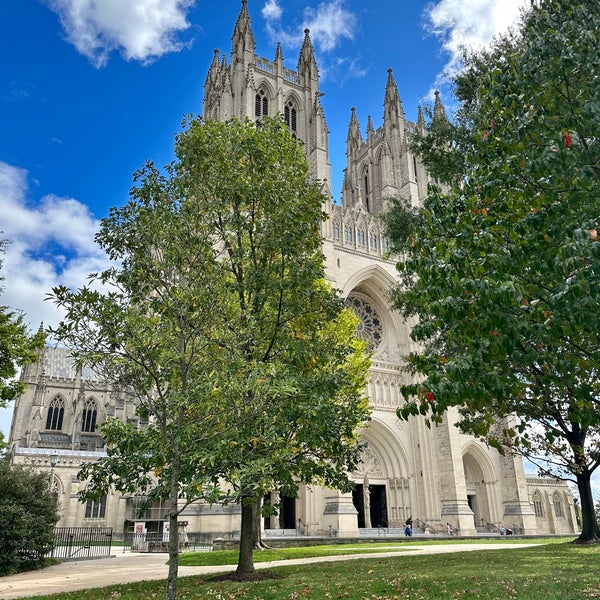 Photo taken at Washington National Cathedral by Aaron on 10/15/2023