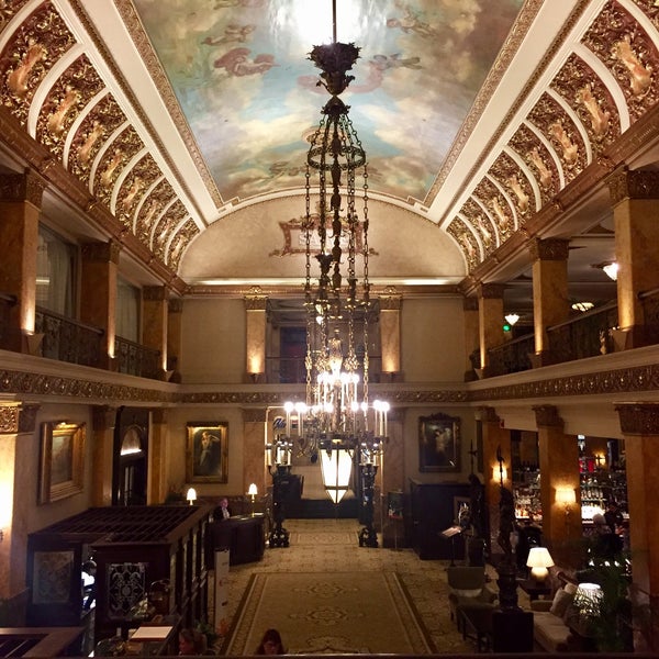 Photo taken at The Pfister Hotel by Aaron on 9/10/2017