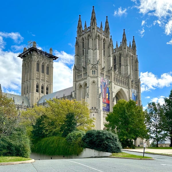 Photo taken at Washington National Cathedral by Aaron on 10/15/2023