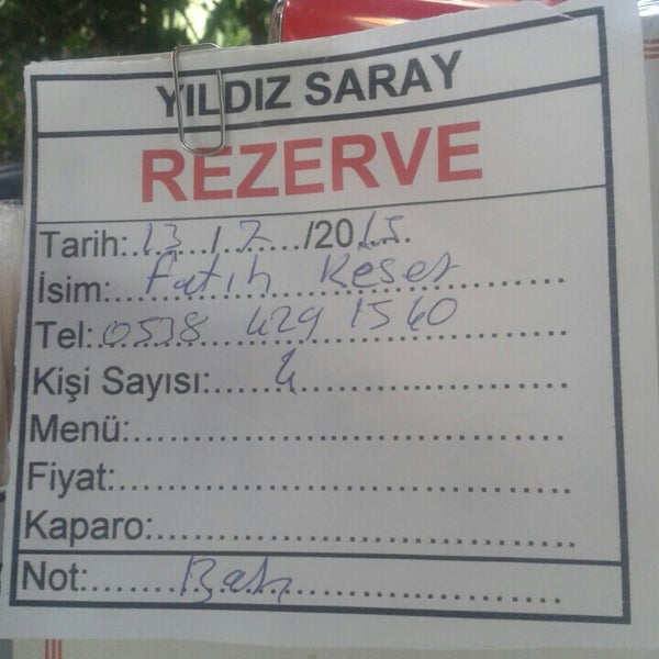 Foto scattata a Yıldız Saray da Fatih K. il 7/13/2015