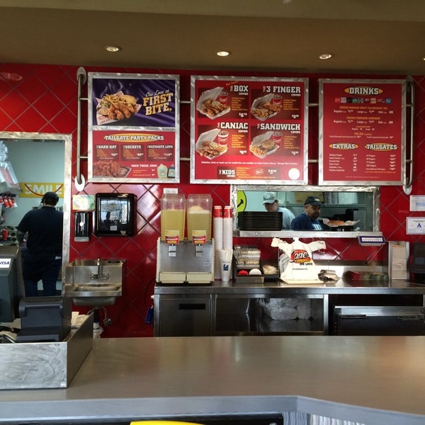 Photo taken at Raising Cane&#39;s Chicken Fingers by Keegan P. on 3/18/2014