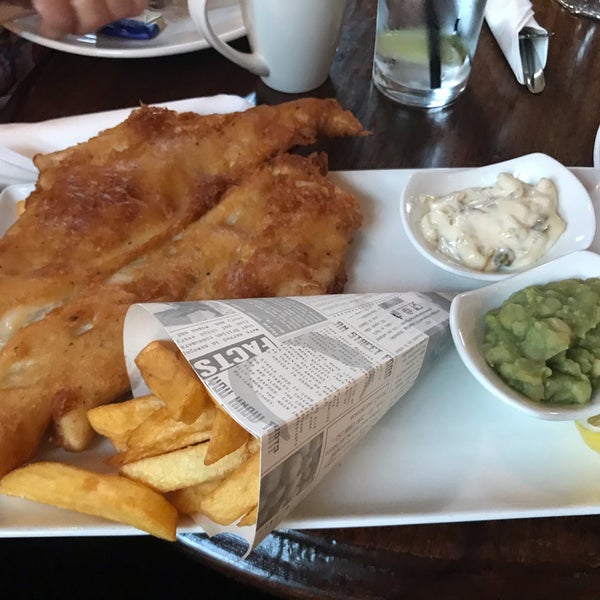 Amazing fish and chips and friendly service in a relaxed and authentic atmosphere.