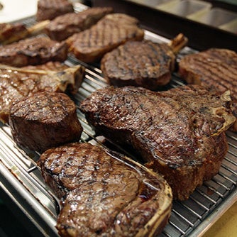 Adam set his sights on the most popular eating challenge in the U.S. (attempted by over 70-thousand people). Contestants attempt to eat a 48-oz. steak.  As seen on Travel Channel’s Man v. Food Nation.