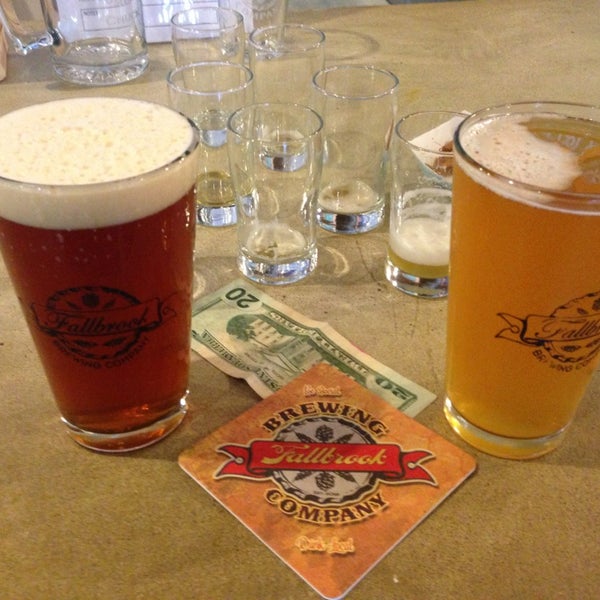 Photo taken at Fallbrook Brewing Company by Tim T. on 4/18/2014