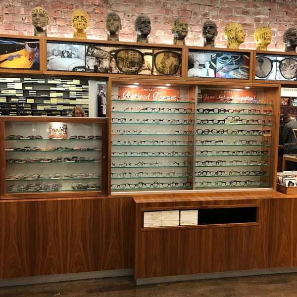 Photo taken at Moscot by amber b. on 1/18/2017