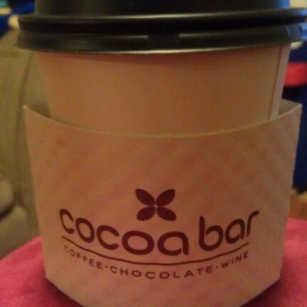 Photo taken at Cocoa Bar by Allison on 2/3/2013