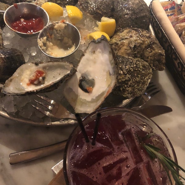 Photo taken at The Southern Steak &amp; Oyster by Angela D. on 4/22/2018