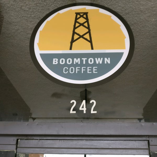 Photo taken at Boomtown Coffee by Patrick K. on 2/4/2017