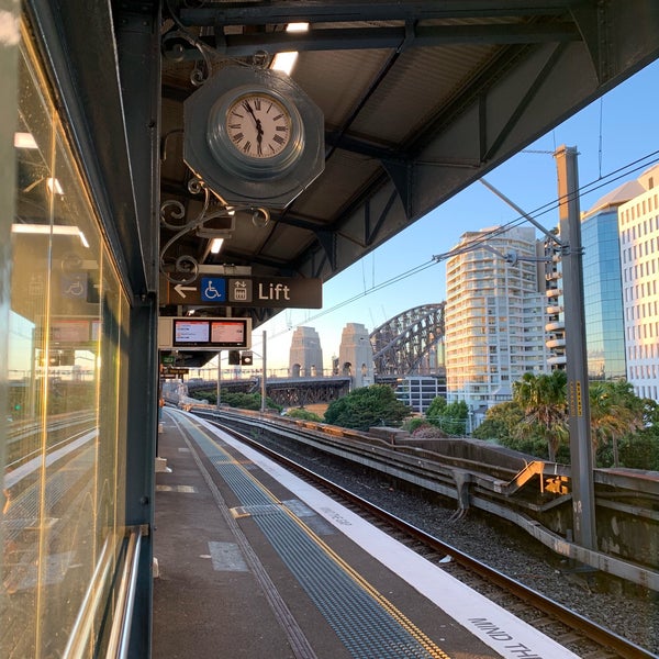 Photo taken at Milsons Point Station by Adam H. on 11/25/2018