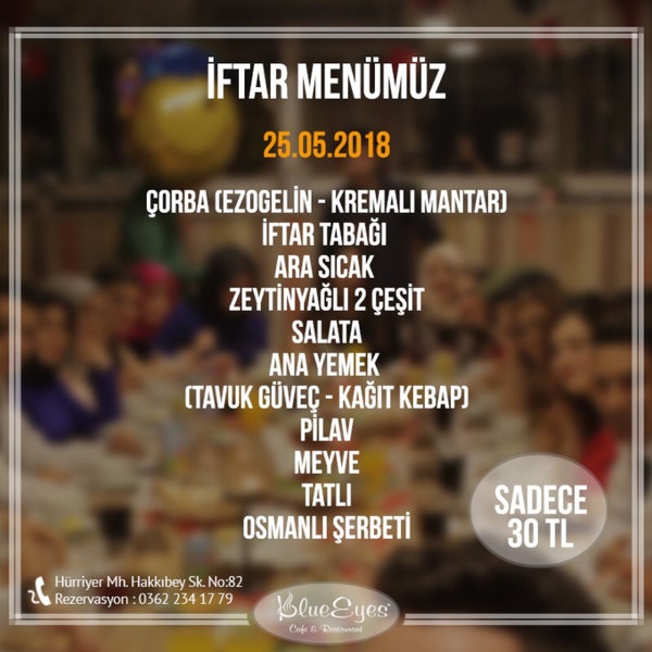 Foto diambil di BlueEyes Cafe&amp;Restaurant oleh Umut yüceloğlu pada 5/25/2018