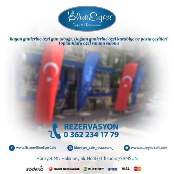 Foto diambil di BlueEyes Cafe&amp;Restaurant oleh Umut yüceloğlu pada 6/28/2018