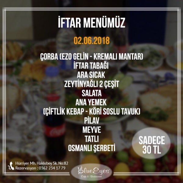 Foto diambil di BlueEyes Cafe&amp;Restaurant oleh Umut yüceloğlu pada 6/2/2018