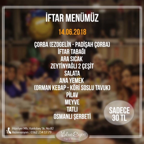 Foto diambil di BlueEyes Cafe&amp;Restaurant oleh Umut yüceloğlu pada 6/14/2018