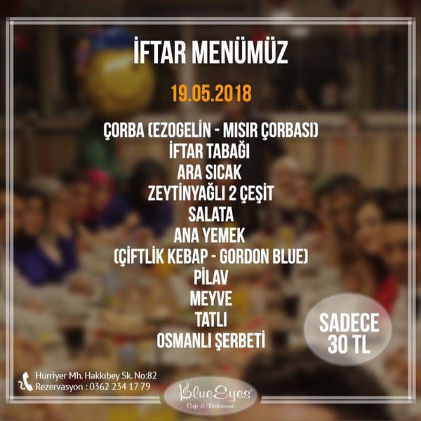 Foto diambil di BlueEyes Cafe&amp;Restaurant oleh Umut yüceloğlu pada 5/19/2018