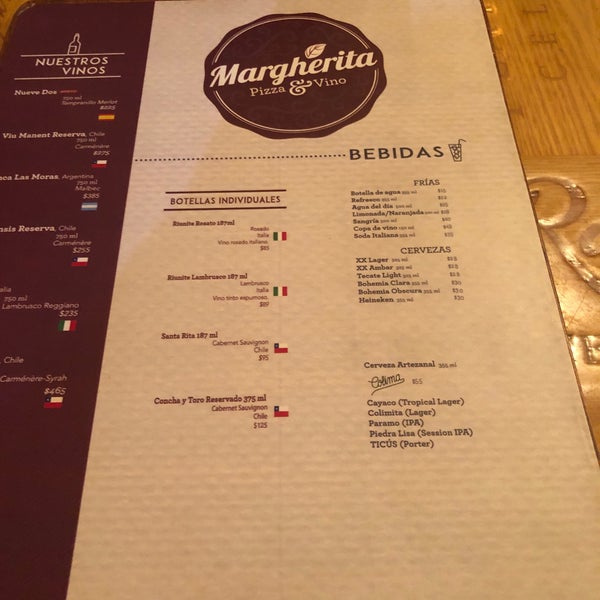 Снимок сделан в Margherita Pizza &amp; Vino пользователем Hector R. 3/11/2019
