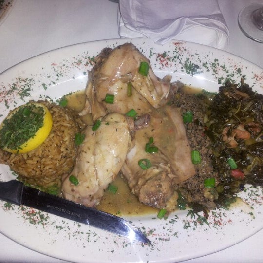 Das Foto wurde bei Olivier&#39;s Creole Restaurant in the French Quarter von Kofi F. am 1/13/2013 aufgenommen