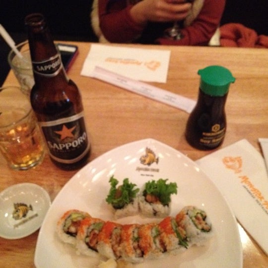 Photo taken at Monster Sushi by Justin on 11/7/2012