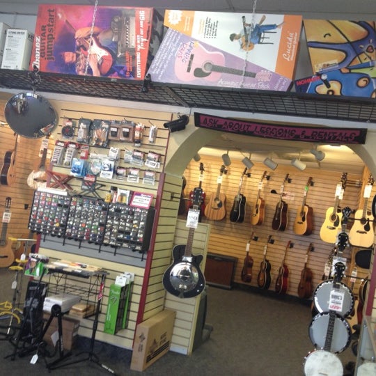 Mark's Guitar Center Music Store in Albuquerque
