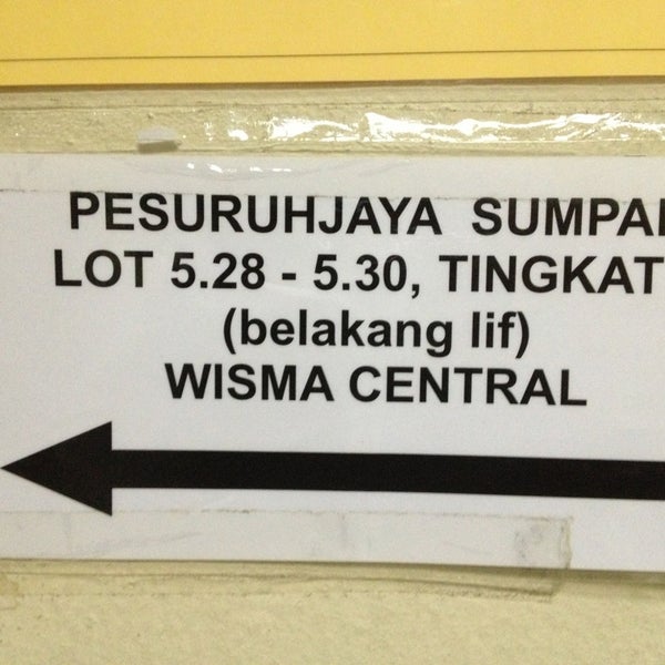 Pesuruhjaya Sumpah Kuala Lumpur City Center Wisma Central