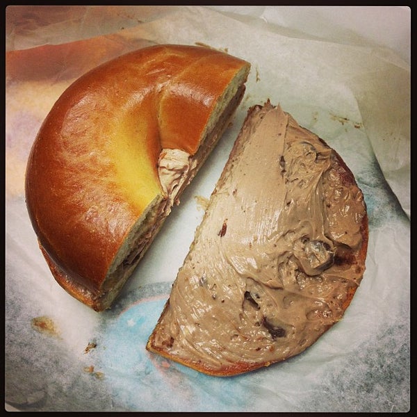 Chocolate, Chocolate and Peanut Butter Chips Cream Cheese. February "Flavor of the Month".