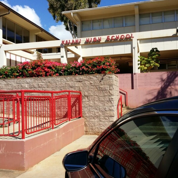 Kalani High School Honolulu'da Lise'da fotoğraflar
