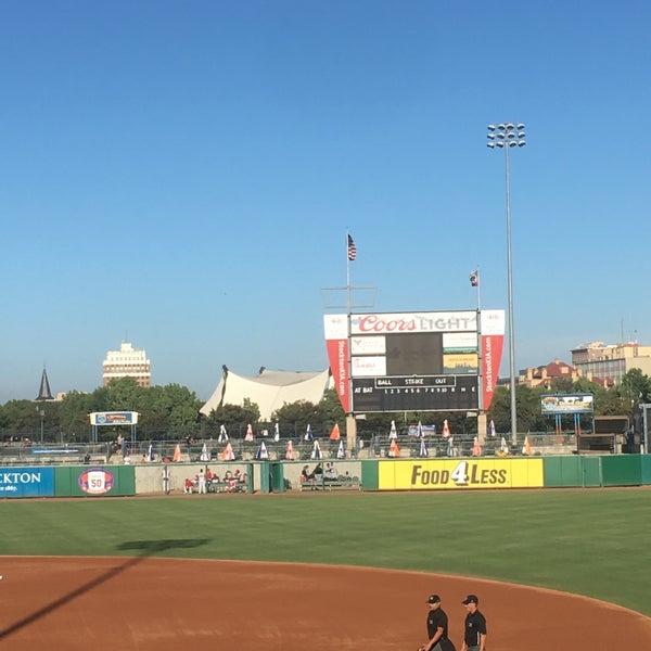 8/14/2017에 Mary Ann님이 Stockton Ballpark에서 찍은 사진