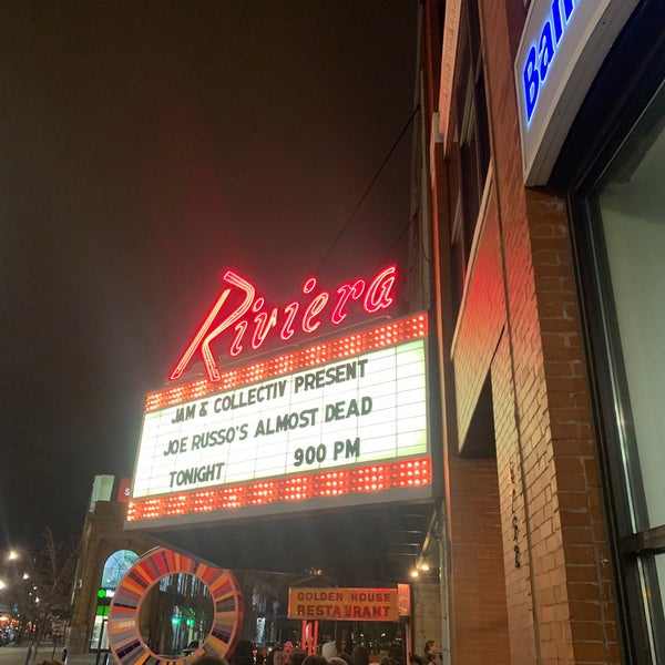 12/3/2022にPeterがRiviera Theatreで撮った写真