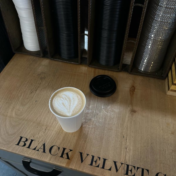 Photo taken at Black Velvet Coffee by Stephanie W. on 2/27/2023