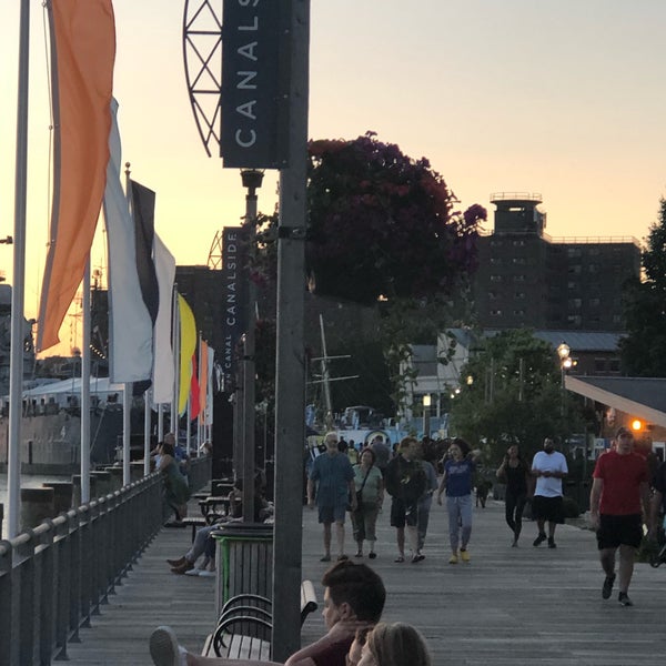 Photo taken at Canalside by Jeanie D. on 7/22/2019
