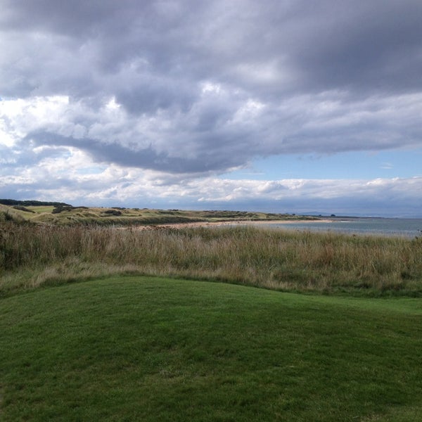 Photo taken at Kingsbarns Golf Course by Christoph K. on 8/8/2013