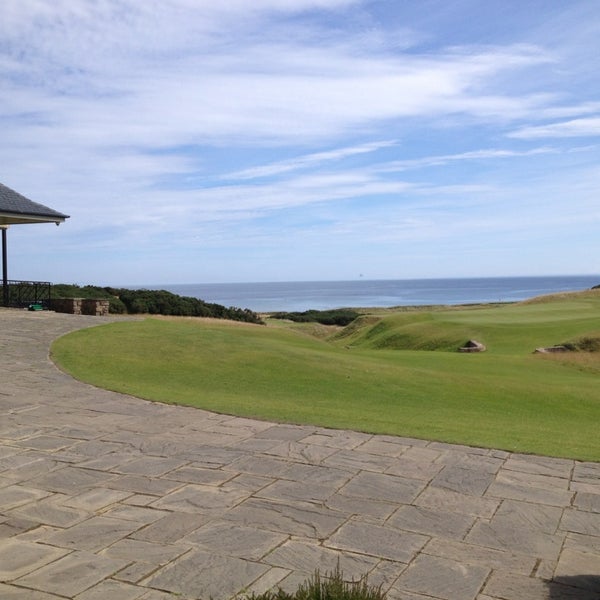 Photo taken at Kingsbarns Golf Course by Christoph K. on 8/7/2013
