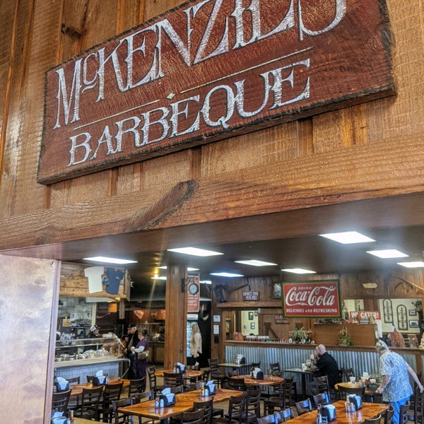 Photo taken at McKenzie&#39;s Barbeque &amp; Burgers by Randy on 12/2/2019