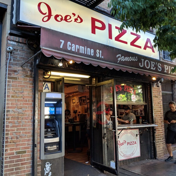 Photo taken at Joe&#39;s Pizza by Randy on 7/20/2018