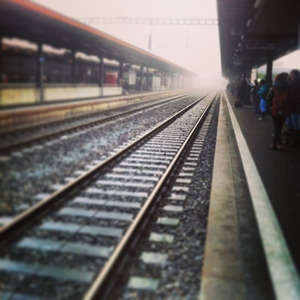 Photo taken at Bahnhof Uster by Julien M. on 12/17/2013