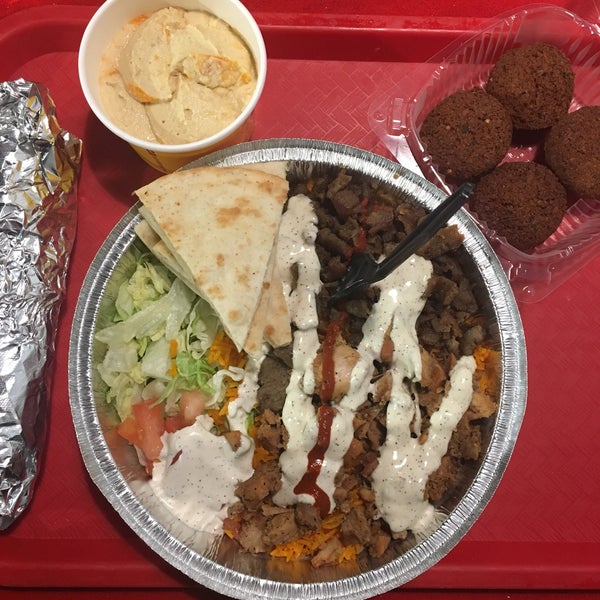 Combo Platter is a good choice and it’s awesome. As side hummus - amazing -and falafel! Don’t forget the baklava for dessert.