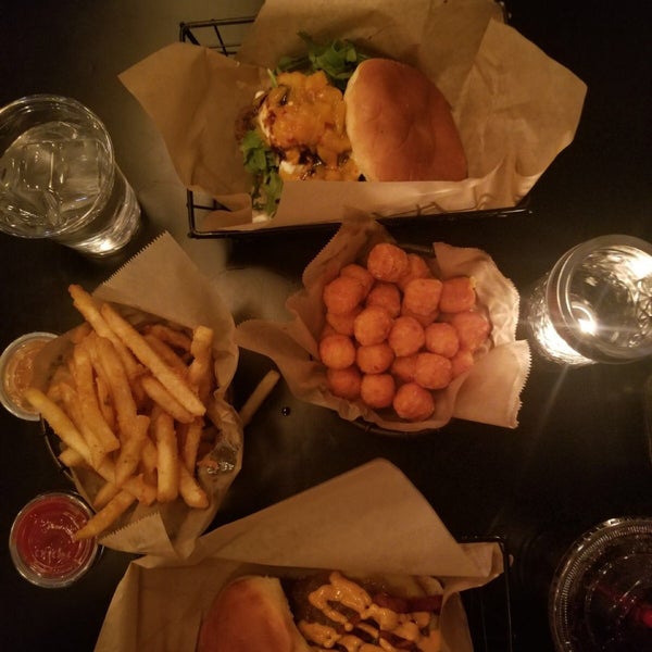If you like burrata, order the Better than Caesar burger and for side Sweet Potato Tots with spicy maple aioli , is divine. Make sure to book a table because the place is so, so small...