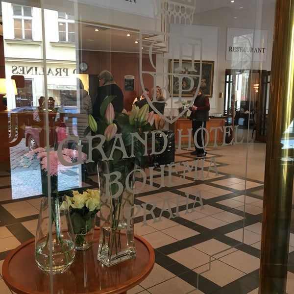 Photo taken at Grand Hotel Bohemia by Vildan Y. on 3/10/2016