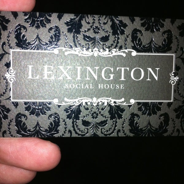 Das Foto wurde bei Lexington Social House von Alex G. am 12/28/2012 aufgenommen