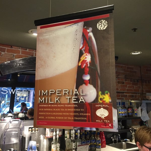 Want something a bit different? Try the Imperial Milk Tea. Not feeling adventurous? No problem, their traditional tea & coffee drinks are really great too!